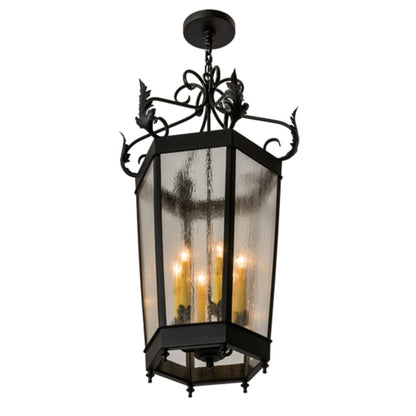 Meyda Tiffany Regency 6 Light 21" Wide Taper Candle Pendant