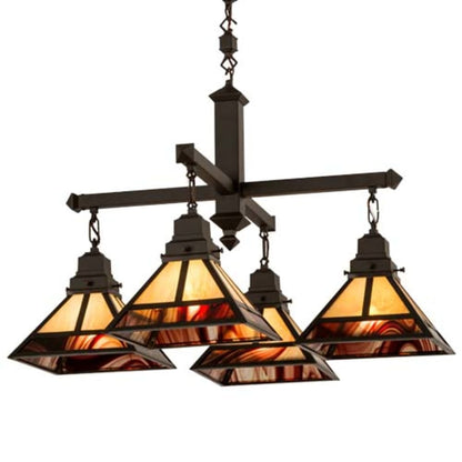 Meyda Tiffany T Mission 4 Light 43" Wide Chandelier