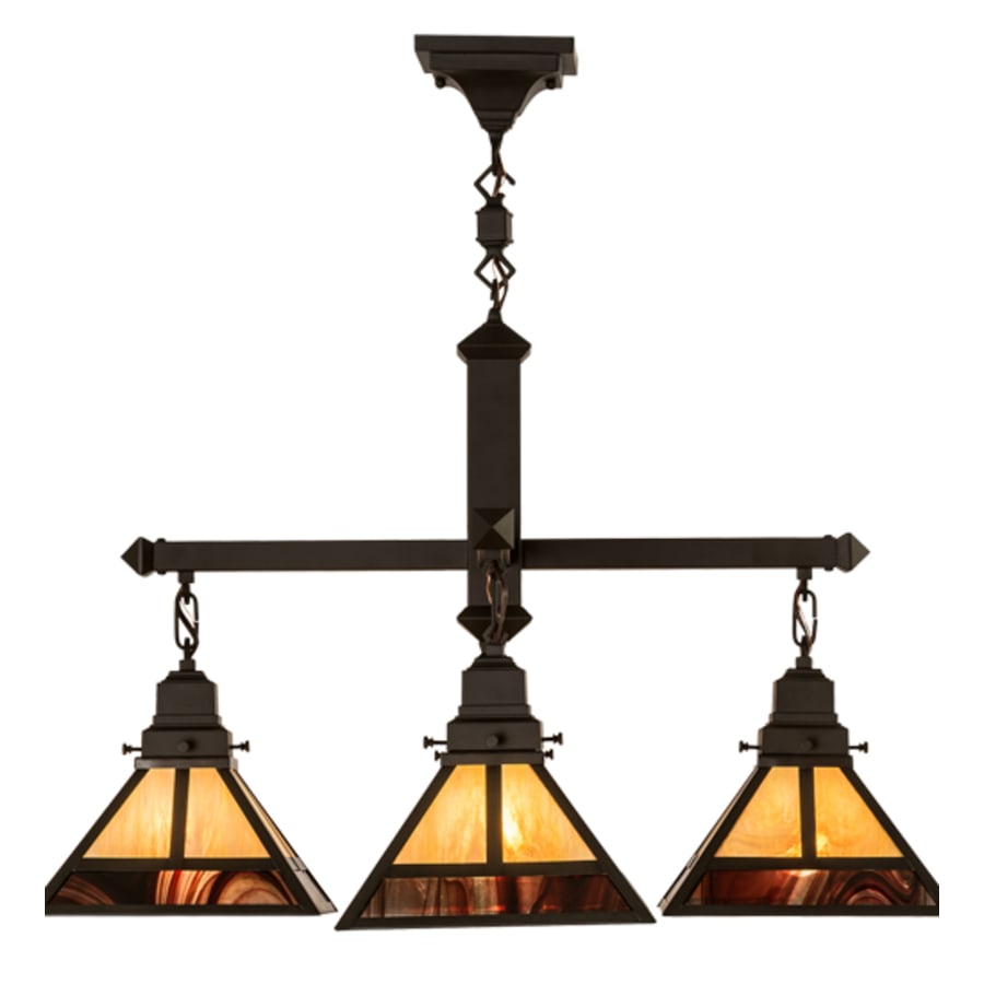 Meyda Tiffany T Mission 4 Light 43" Wide Chandelier