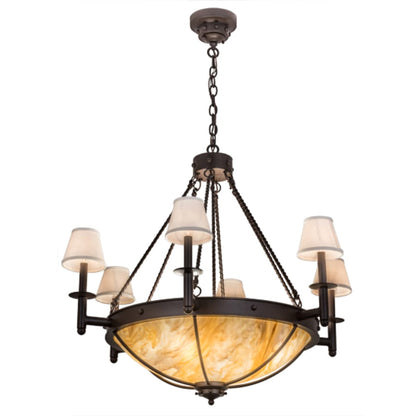 Meyda Tiffany Freya 7 Light 36" Wide Chandelier