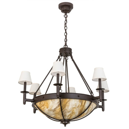 Meyda Tiffany Freya 7 Light 36" Wide Chandelier