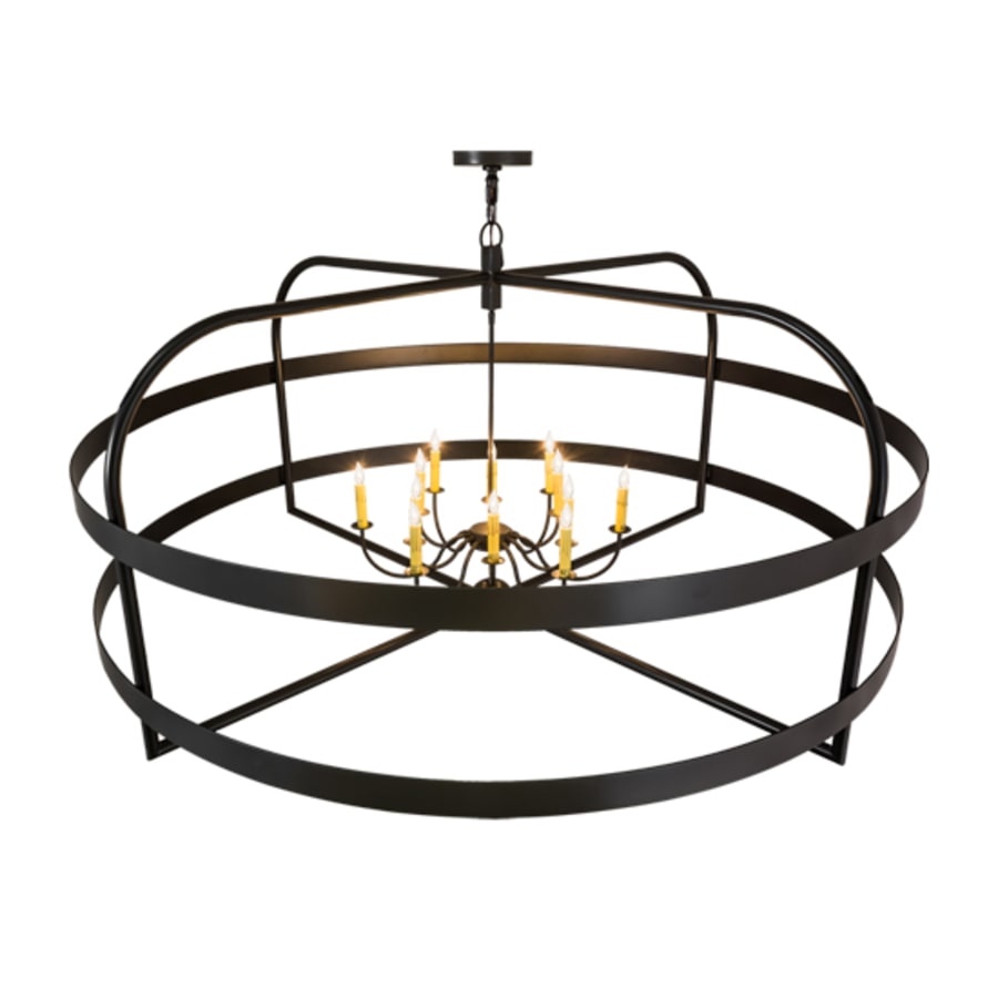 Meyda Tiffany Aldari 12 Light 68" Wide Taper Candle Ring Chandelier
