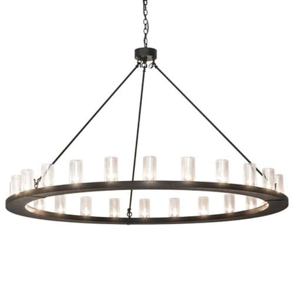 Meyda Tiffany Loxley 24 Light 72" Wide Ring Chandelier