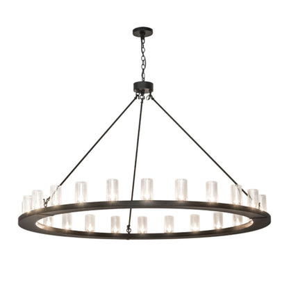 Meyda Tiffany Loxley 24 Light 72" Wide Ring Chandelier