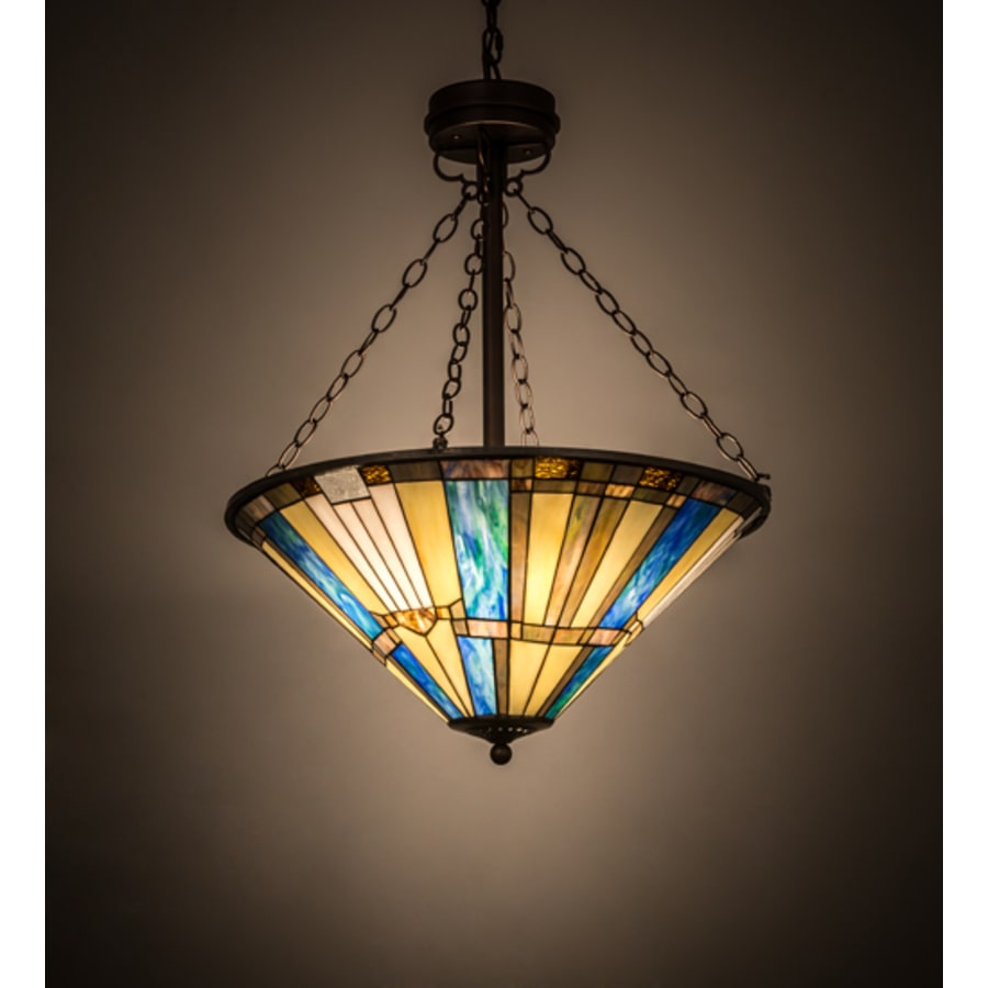 Meyda Tiffany Beachfront 4 Light 25" Wide Pendant