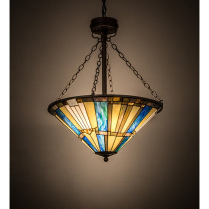 Meyda Tiffany Beachfront 4 Light 25" Wide Pendant