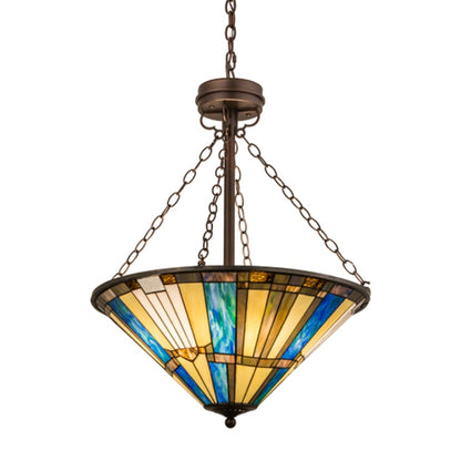 Meyda Tiffany Beachfront 4 Light 25" Wide Pendant