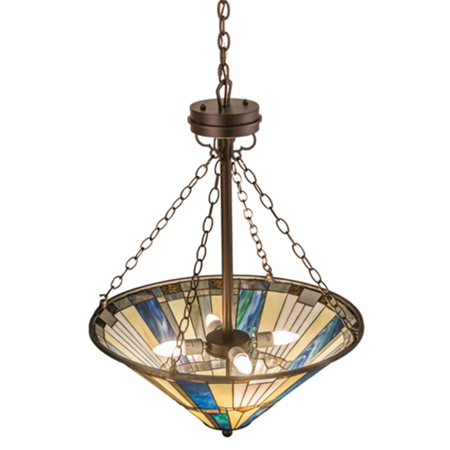Meyda Tiffany Beachfront 4 Light 25" Wide Pendant