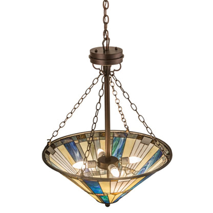 Meyda Tiffany Beachfront 4 Light 25" Wide Pendant