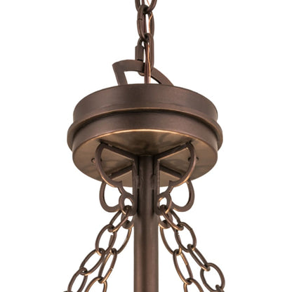 Meyda Tiffany Beachfront 4 Light 25" Wide Pendant