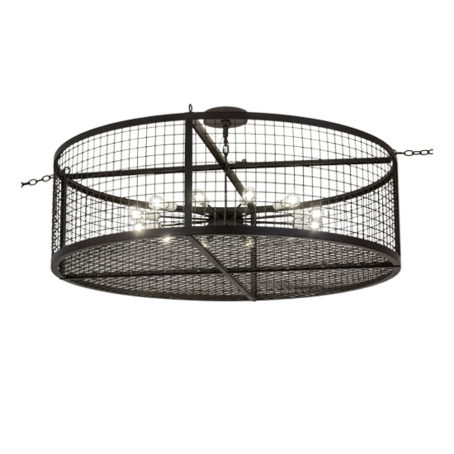 Meyda Tiffany Paloma Golpe 12 Light 60" Wide Cage Pendant