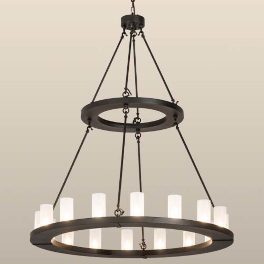 Meyda Tiffany Loxley 16 Light 48" Wide Ring Chandelier