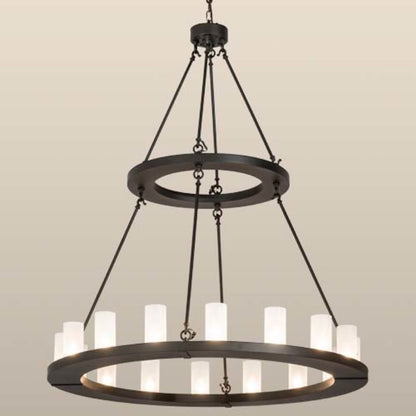 Meyda Tiffany Loxley 16 Light 48" Wide Ring Chandelier