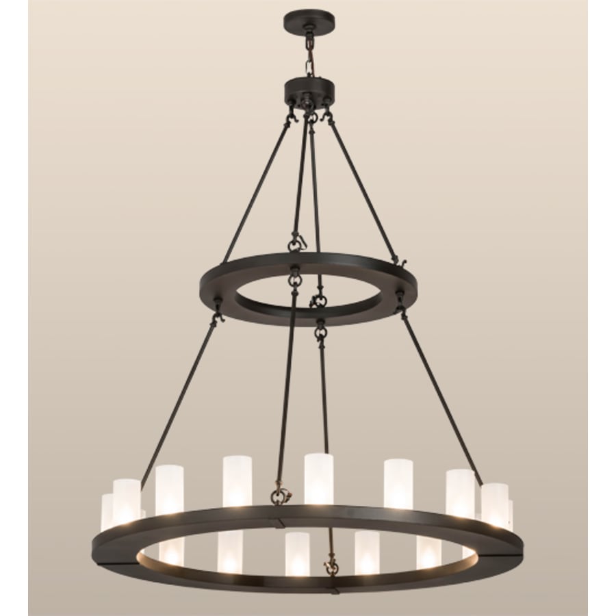 Meyda Tiffany Loxley 16 Light 48" Wide Ring Chandelier