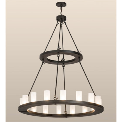 Meyda Tiffany Loxley 16 Light 48" Wide Ring Chandelier
