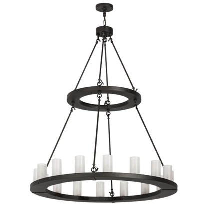 Meyda Tiffany Loxley 16 Light 48" Wide Ring Chandelier