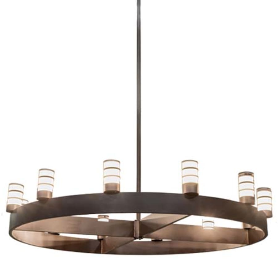 Meyda Tiffany Molle Cilindro 12 Light 94" Wide Ring Chandelier