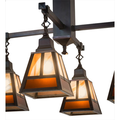 Meyda Tiffany T Mission 4 Light 26" Wide Chandelier