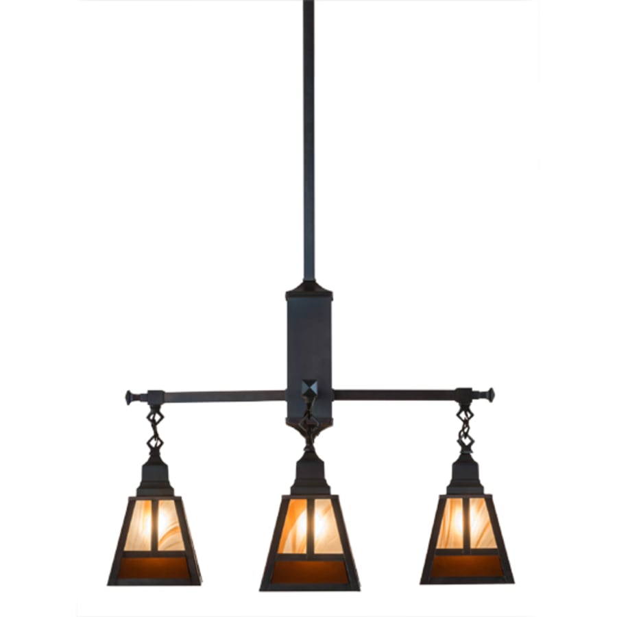 Meyda Tiffany T Mission 4 Light 26" Wide Chandelier