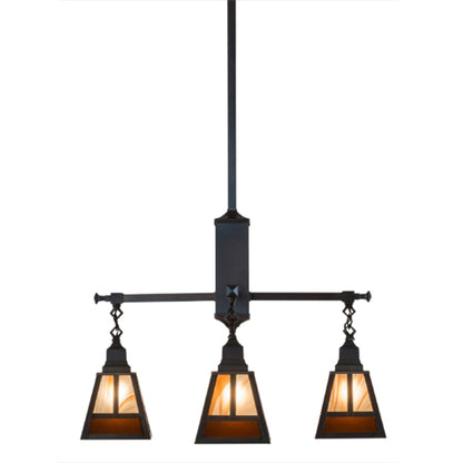 Meyda Tiffany T Mission 4 Light 26" Wide Chandelier