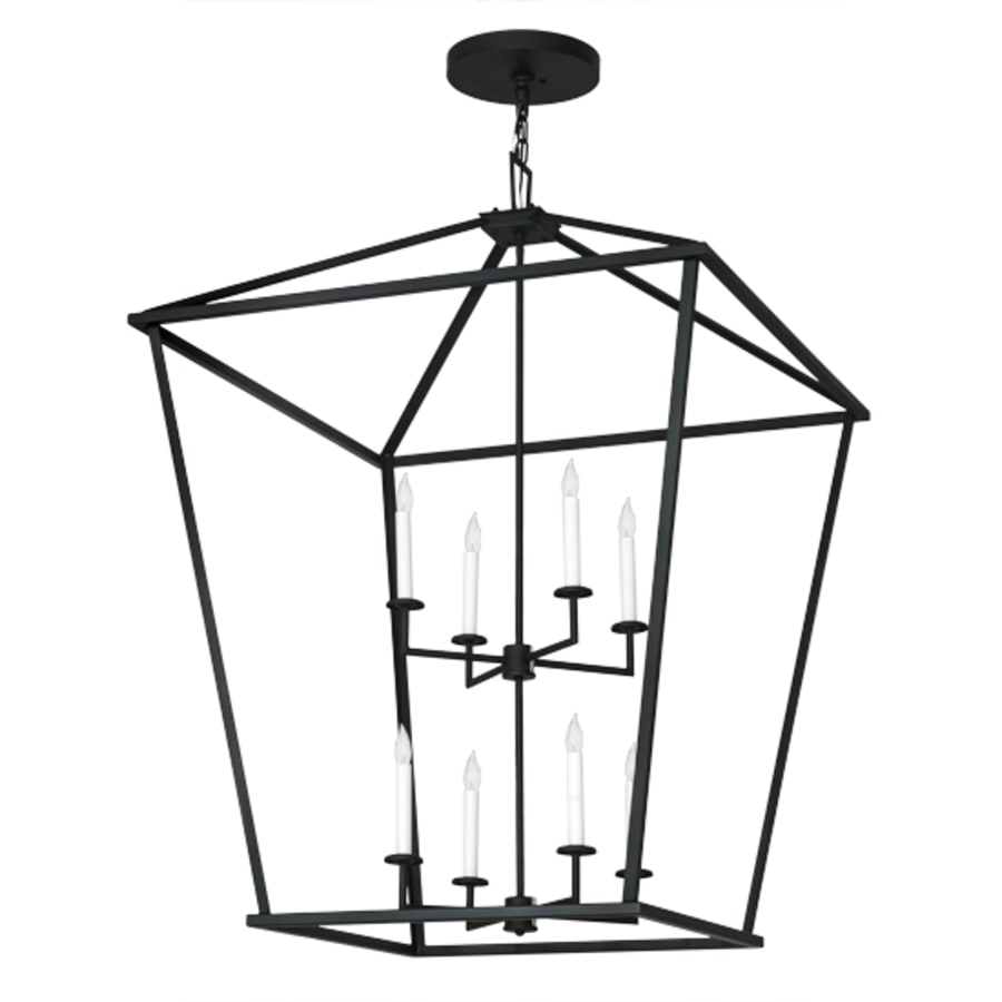 Meyda Tiffany Kitzi 8 Light 51" Wide Taper Candle Pendant