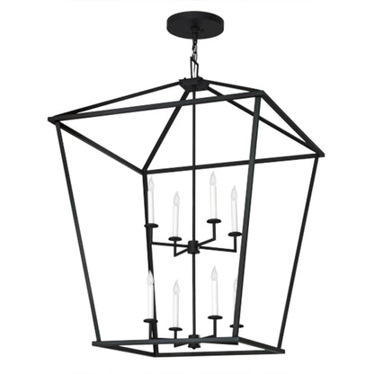 Meyda Tiffany Kitzi 8 Light 51" Wide Taper Candle Pendant