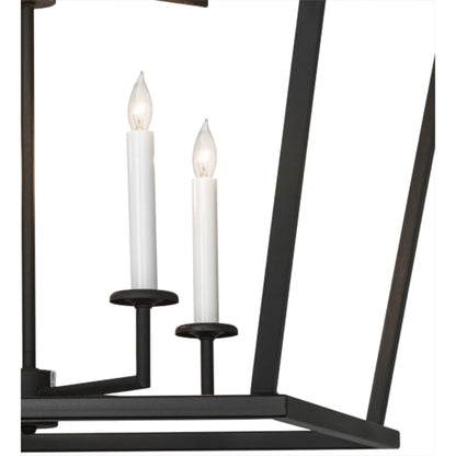 Meyda Tiffany Kitzi 8 Light 51" Wide Taper Candle Pendant