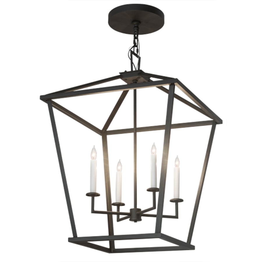 Meyda Tiffany Kitzi 4 Light 34" Wide Taper Candle Pendant