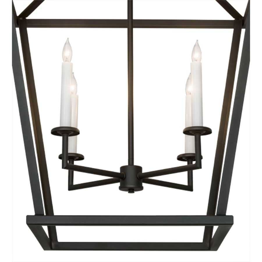 Meyda Tiffany Kitzi 4 Light 34" Wide Taper Candle Pendant