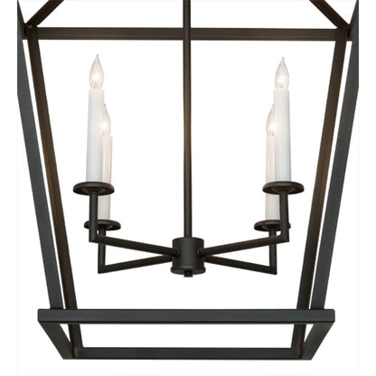 Meyda Tiffany Kitzi 4 Light 34" Wide Taper Candle Pendant