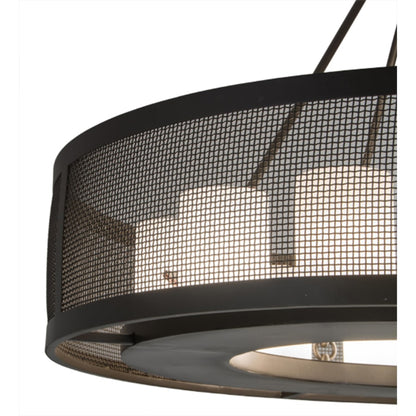 Meyda Tiffany Loxley 12 Light 42" Wide Ring Chandelier