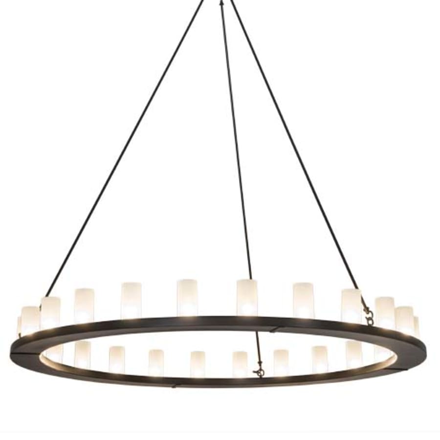 Meyda Tiffany Loxley 24 Light 72" Wide Ring Chandelier