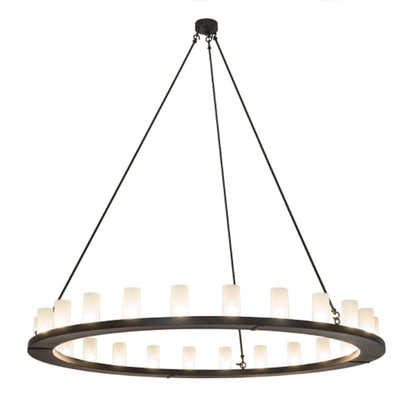Meyda Tiffany Loxley 24 Light 72" Wide Ring Chandelier