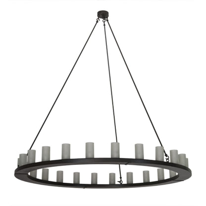 Meyda Tiffany Loxley 24 Light 72" Wide Ring Chandelier
