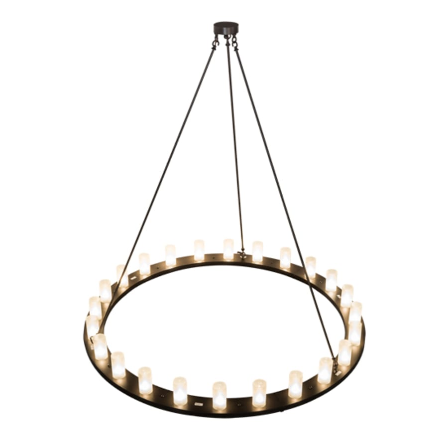 Meyda Tiffany Loxley 24 Light 72" Wide Ring Chandelier