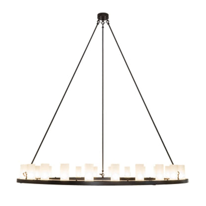 Meyda Tiffany Loxley 24 Light 72" Wide Ring Chandelier