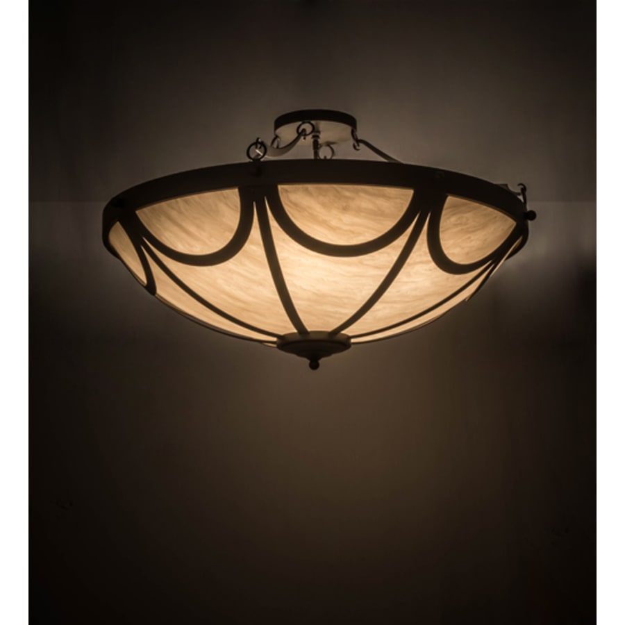 Meyda Tiffany Carousel 8 Light 43" Wide Pendant