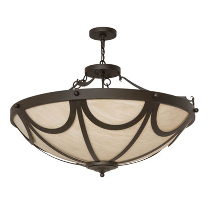 Meyda Tiffany Carousel 8 Light 43" Wide Pendant