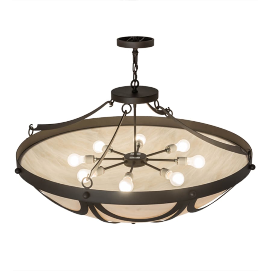 Meyda Tiffany Carousel 8 Light 43" Wide Pendant