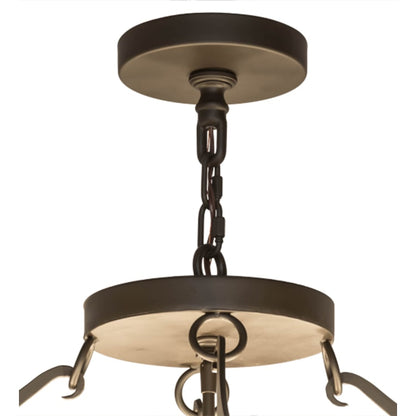 Meyda Tiffany Carousel 8 Light 43" Wide Pendant
