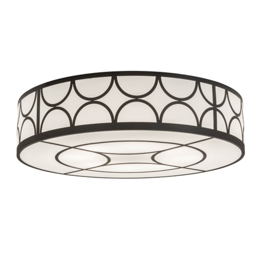 Meyda Tiffany Revival Deco Cilindro 8 Light 60" Wide Semi-Flush Drum Ceiling Fixture
