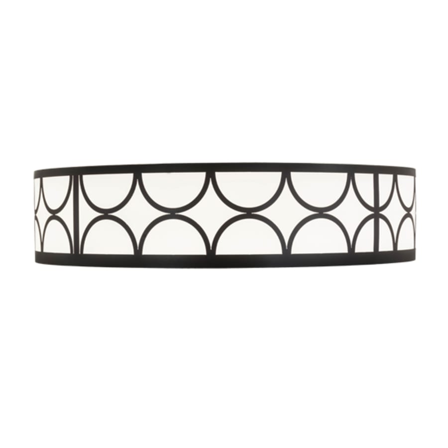 Meyda Tiffany Revival Deco Cilindro 8 Light 60" Wide Semi-Flush Drum Ceiling Fixture