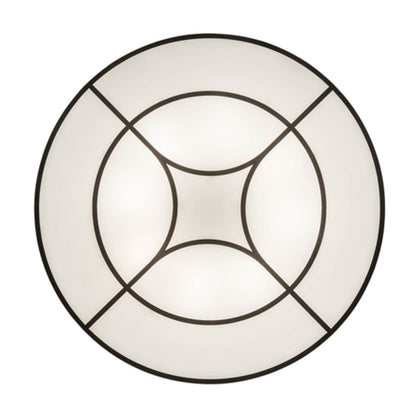 Meyda Tiffany Revival Deco Cilindro 8 Light 60" Wide Semi-Flush Drum Ceiling Fixture