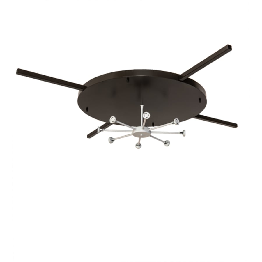 Meyda Tiffany Revival Deco Cilindro 8 Light 60" Wide Semi-Flush Drum Ceiling Fixture