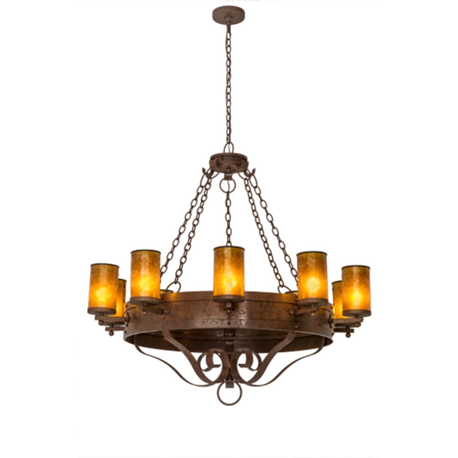 Meyda Tiffany Parnella 10 Light 48" Wide Ring Chandelier