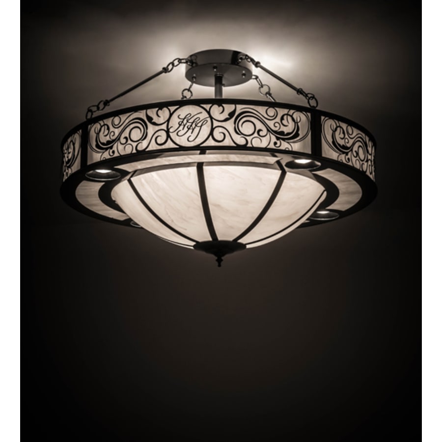 Meyda Tiffany Personalized 6 Light 36" Wide Pendant
