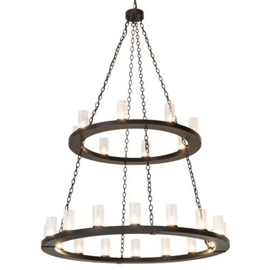 Meyda Tiffany Loxley 24 Light 54" Wide Ring Chandelier