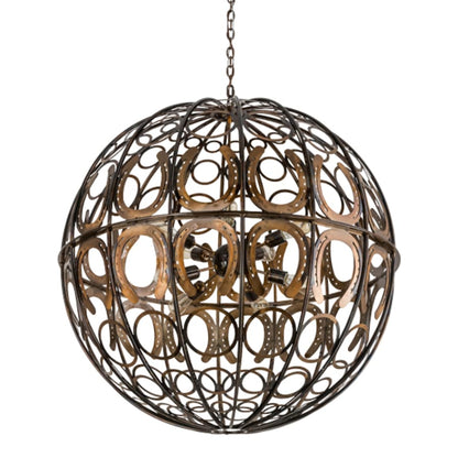 Meyda Tiffany Equestriana 10 Light 42" Wide Pendant