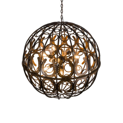 Meyda Tiffany Equestriana 10 Light 42" Wide Pendant