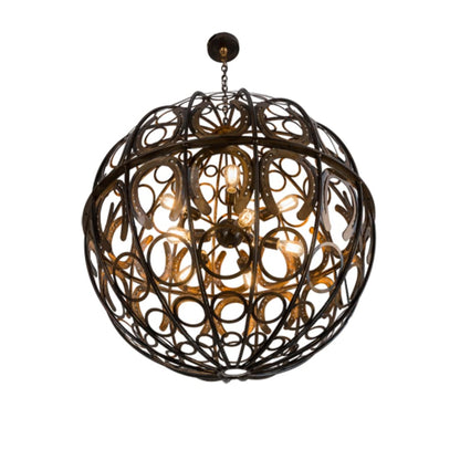 Meyda Tiffany Equestriana 10 Light 42" Wide Pendant